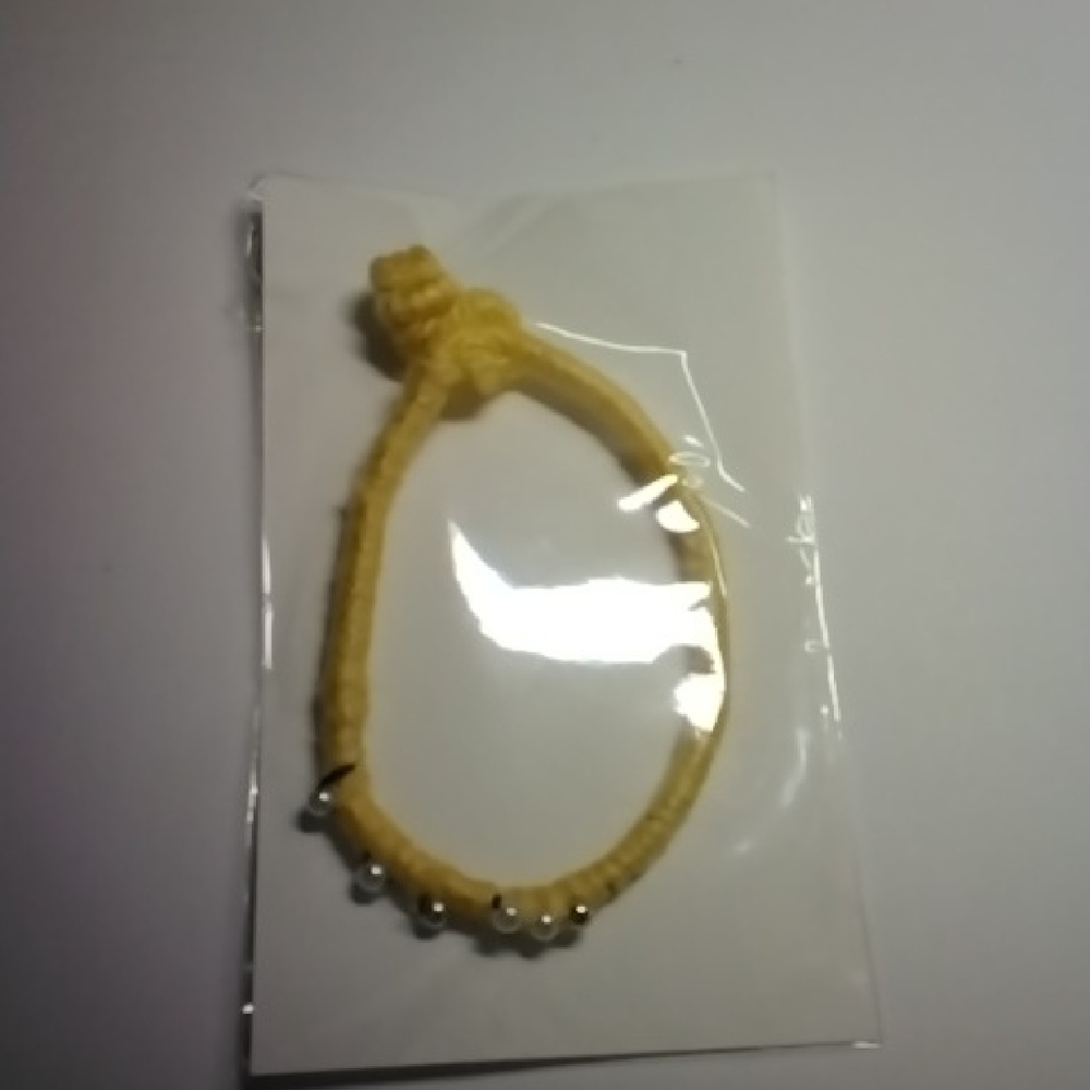Lorena Espinoza Design Yellow Bracelet